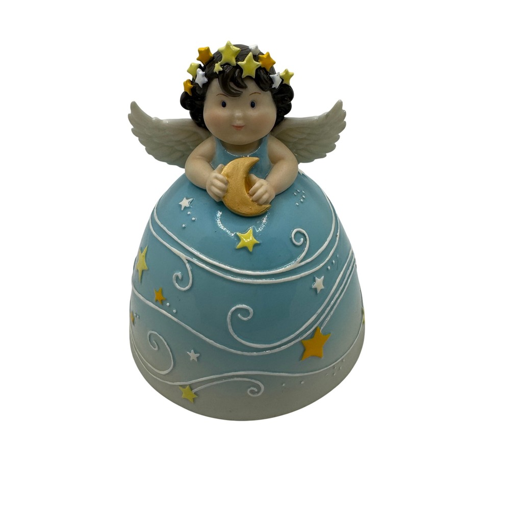 CloudWorks Sparkle Night Angel Figurine Jared Dietz‎ Starry Dress Moon